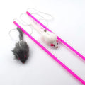 China Cat Accessories Dancing Stick Toy Cat Teaser Toys with Mouse