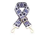 Hot Sale Sewing Accessories Purse Strap Replacement Guitar Style Multicolor Canvas Crossbody Strap for Handbags DIY Bag