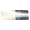 57 Inch 2-pc Type 12MM Cue Tip Billiard Cue Stick Oak Wood Cue With Mixed Patterns