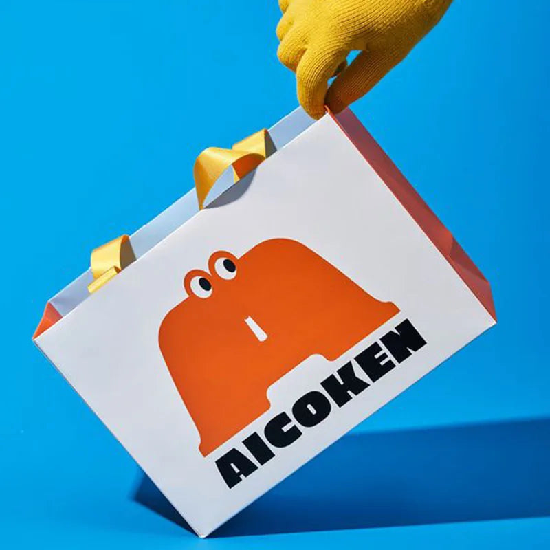 Women's Men's Store Handbag Paper Bag Custom Printed logo Packaging Gift Bag Clothing Store Children's Shopping Paper Bag