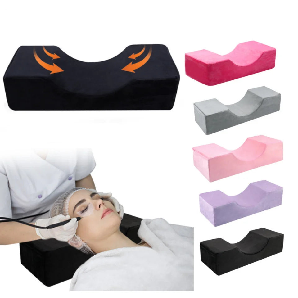 Wholesale Vacuum Compression Pack Memory Foam Lash Pillow Ergonomic Pillow for Eyelash Extension
