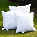 Custom Size Wholesale White Cotton Comfortable Duck Goose Down Feather Square Pillow Core Inner Insert Filling for Home Hotel