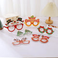 Yiwu Wholesale Christmas Glasses Funny Women Men Kids 2026 Cheap Cardboard Paper 3D Party Glasses