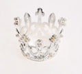 Crown Napkin Rings Holders Gold and Sliver for Spring Wedding Valentines Day Easter Dinner Parties Home Table Decoration