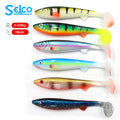Selco 16Cm 38G Shad Swim Bait Tpr Soft Plastic Supplier Lure Pike PVC Fishing Lure Northern Pike Lure