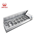 Convenience Store Commercial Kitchen Refrigerator Salad bar Freezer Sandwich Prep Table Refrigerated Commercial Fridge