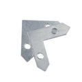 TS-K330 Silver Aluminum Alloy Frame Bracket 10*34*34mm Angle Support 2 Pcs Screw Rust Resistant Snap Hook Wall Mount Photo Frame