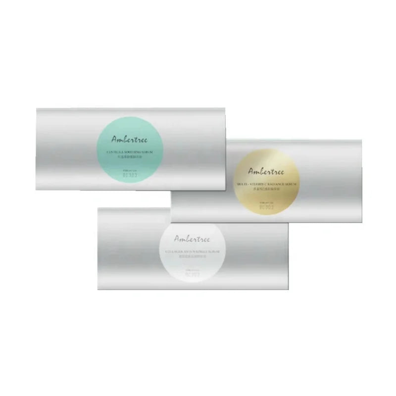 Ambertree Space Capsule Essence Box Multi-Vitamin C Serum Kit Centella Soothing Serum Set Collagen Anti-wrinkle Serum MegaBDM