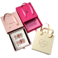 High-End Customizable Paper Suspension Jewelry Box Personalized Blank Organizer with Logo UV Coating Embossing Matt Lamination