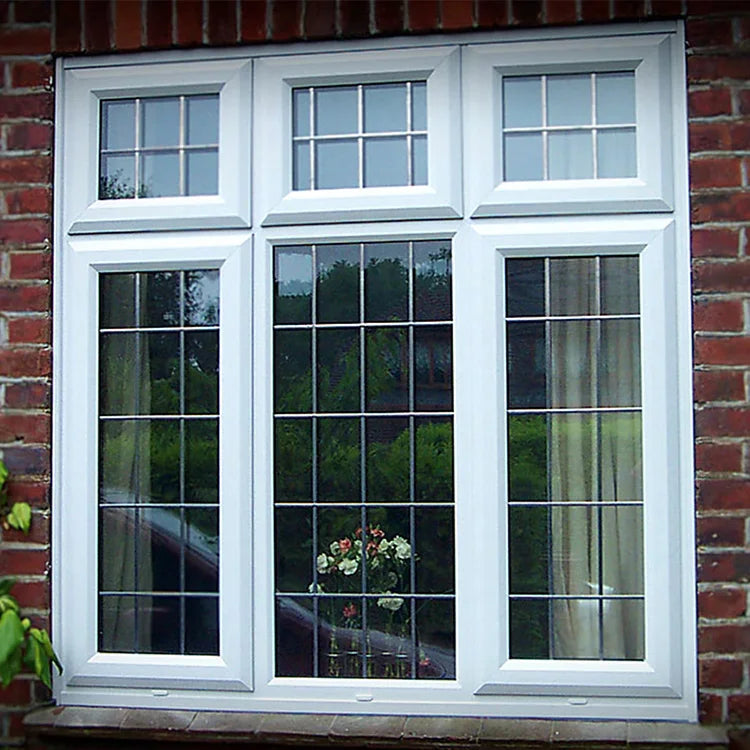 Wholesale Quality Upvc Double Glazed Sliding Window Glass 3 Tracks Aluminum Alloy Frame Horizontal Louver Magnetic Screen