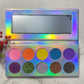 New Arrival Hot Sale Vegan Long Lasting Colorful Eyeshadow 10Colors Eyeshadow Palette for Eyeshadow