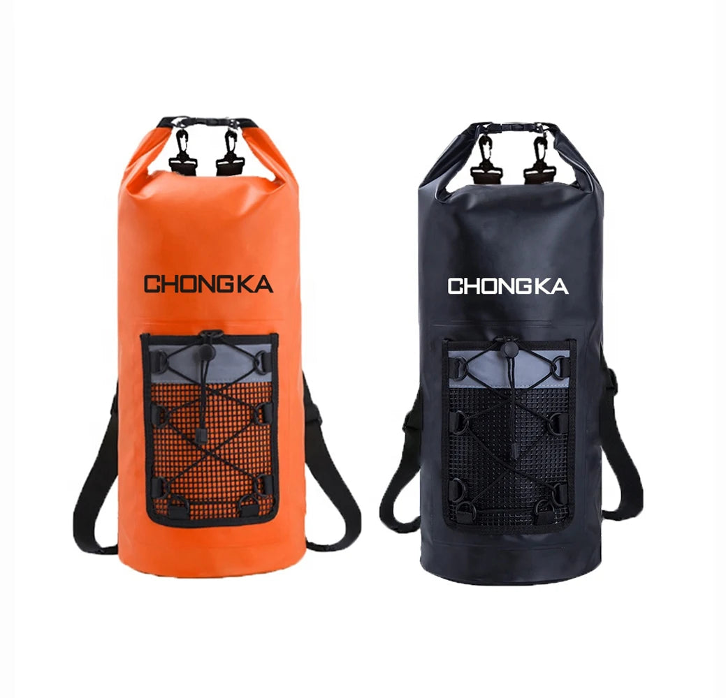 OEM Kayak Rafting 500D PVC Ocean Waterproof Dry Bag Gold Dry Bags for Outdoor Sport