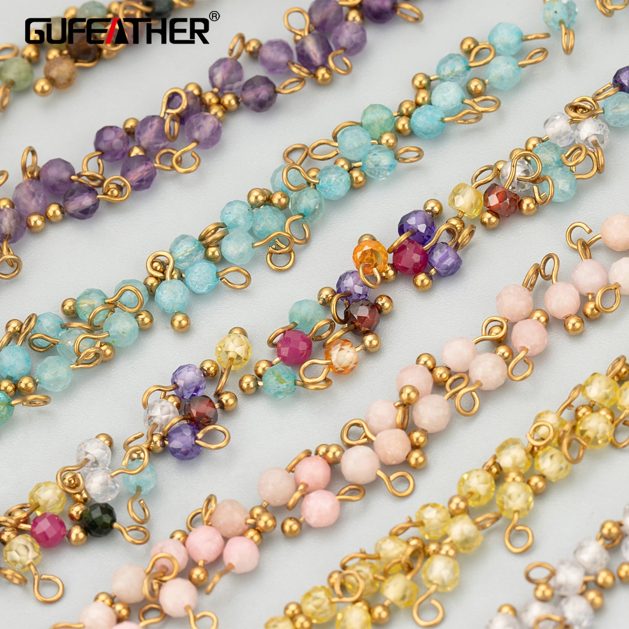 ME30 Jewelry Accessoriesstainless Steelnatural Stonehand Maderoundcharmsearring Making Findingsdiy Pendants50pcs/lot
