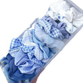 Wholesale Custom Printing Satin Silk Cotton Spot Design Hair Scrunchies