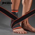 JINGBA Factory Price Sprain Prevent Breathable Ankle Support Foot Sleeves Sibote Ankle Cuffs Gym Fitness Foot Guard