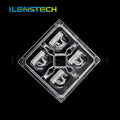 ILENSTECH 90 Degree LED Optical Lens Diffusing Angle IP 65 LED Lens With Silicone Gasket for Floodlight Application