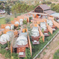 Customized Eco Outdoor Glamping Geodesic Dome House Tent for Sale