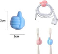 Multifunction Adhesive Cable Clip Self Adhesive Thumb Cable Organizer Clips Key Hanger Silicone Thumb Wall Hook