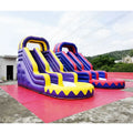 15ft High Kids Backyard Juegos Inflables Trop Breeze Water Slide with Pool Inflatable Obstacle Course Bounce House Waterslides