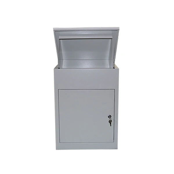 Modern Smart Outdoor Wall Mounted Secure Lockable Stainless Steel Metal Parcel Package Mailbox