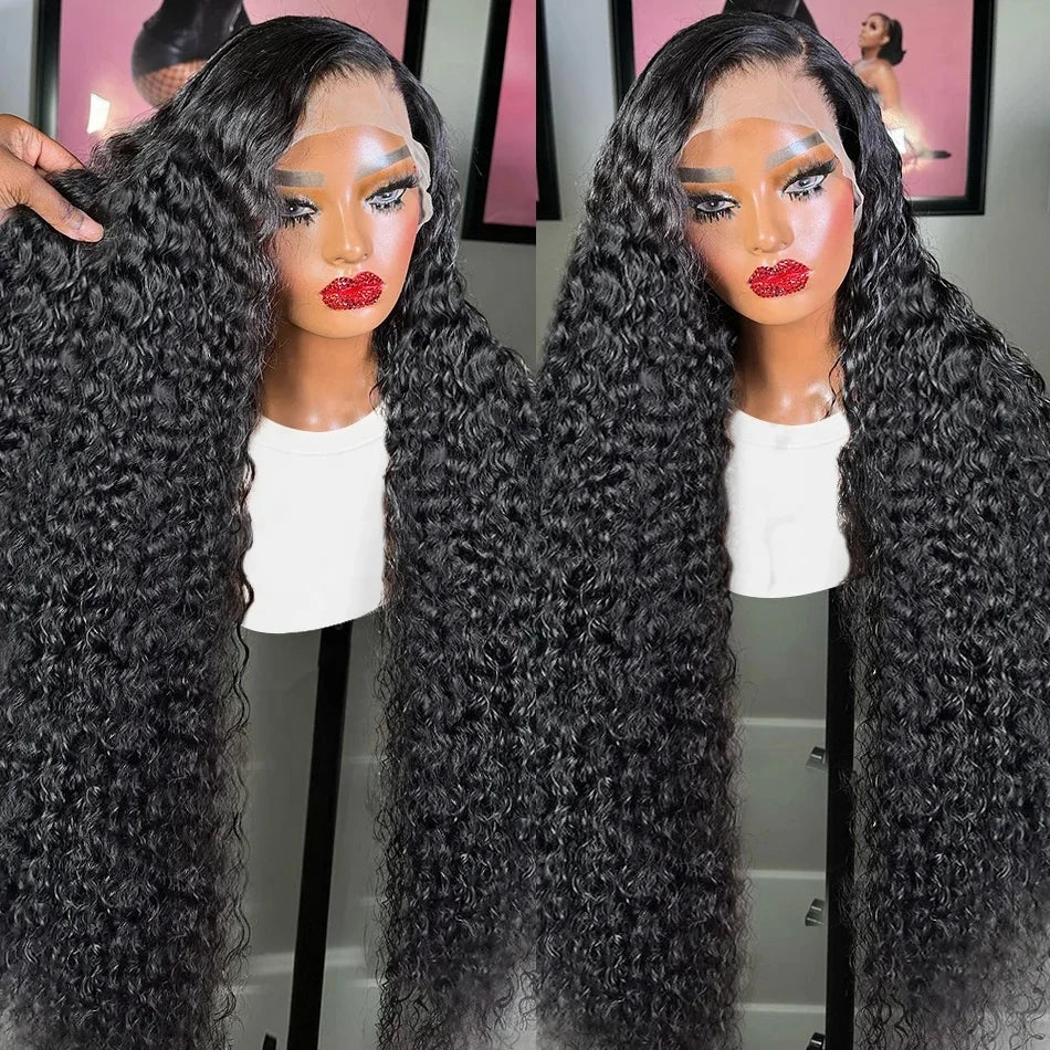Glueless Curly Wigs Human Hair Lace Front Brazilian Virgin Hair 360 Full Lace Human Hair Wigs for Black Women Hd Lace Front Wigs