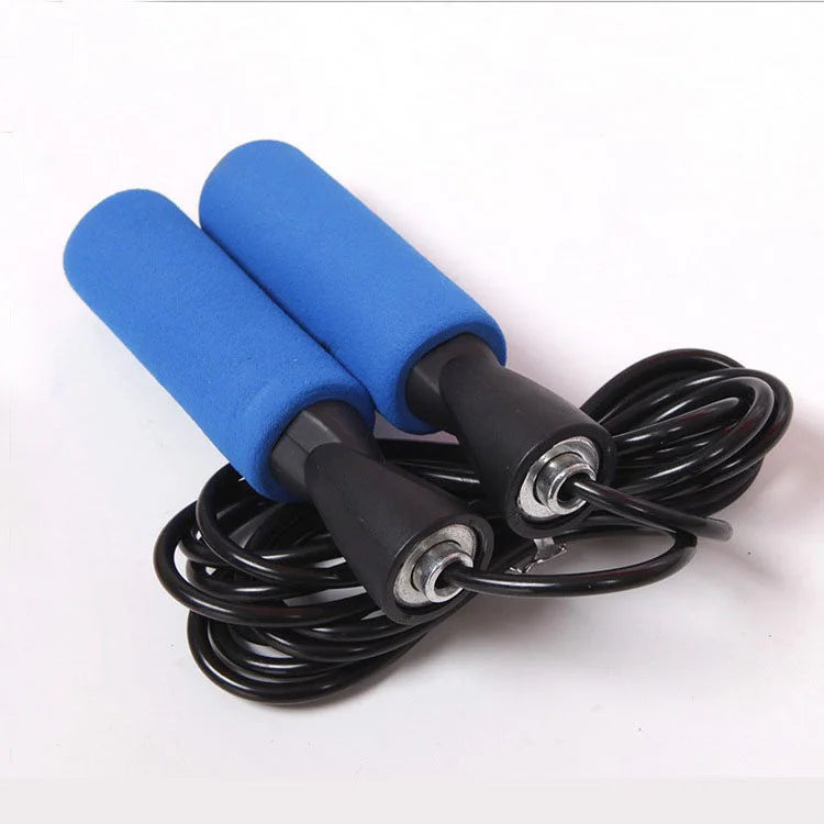 Speed Jump Rope With Cable Foam Handle Adjustable Sports Custom Skipping Rope for Gym Home Fitness Grip