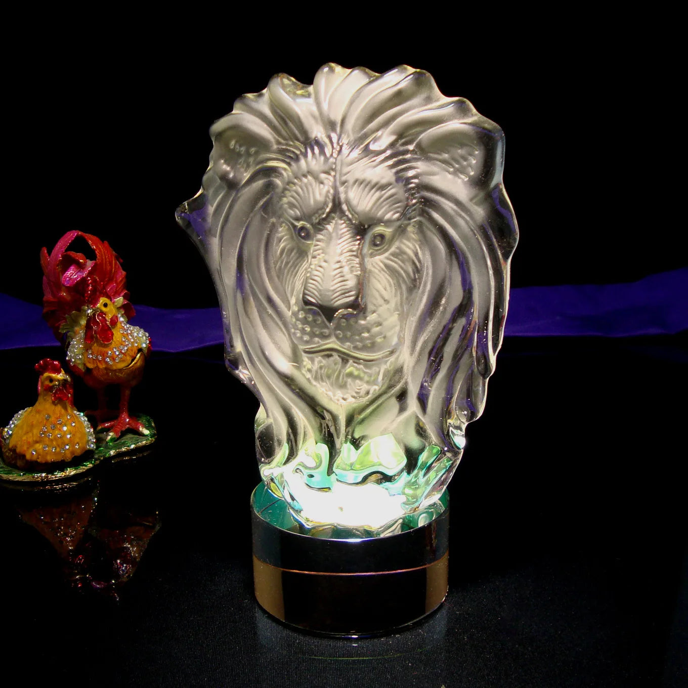 OEM/OEM Luxury Custom Crystal Lion Sculpture New Design Crystal Glass Animal for Souvenir Home Decoration