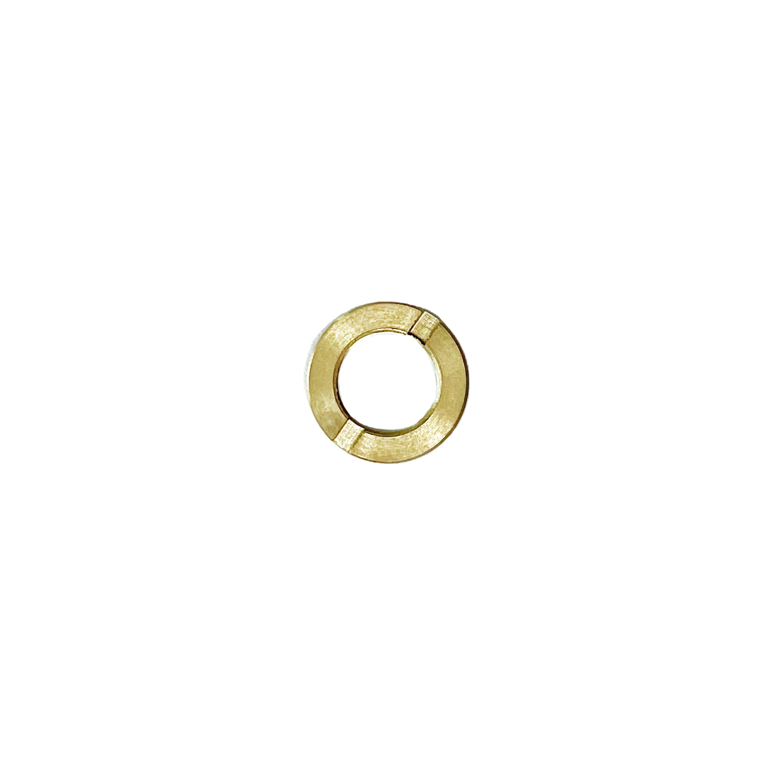Chengshuo Hardware Custom Metal Turning Machined Factory CNC Machining Brass Circlip Fitting Stainless Steel Material Wire EDM