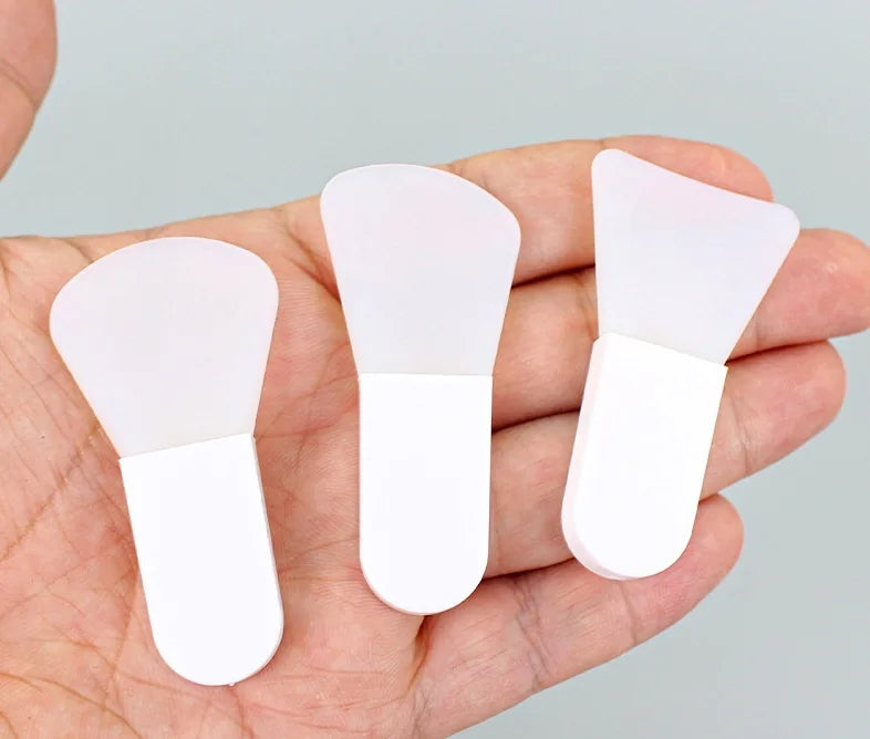 For Facial Mud Cosmetic Mask Facial Clay Eye Mask Small Face Mask Applicator Brushes Mini Silicone Makeup Spatula Beauty Tools
