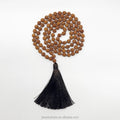 Handmade Natural China 108 Rudraksha Seed Beads Mala Original for Men and Women