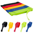 Magic Popular Design Numbered Hook Loop Charger Self-Gripping Bundling Straps with Mounting Hole White  Cable Ties