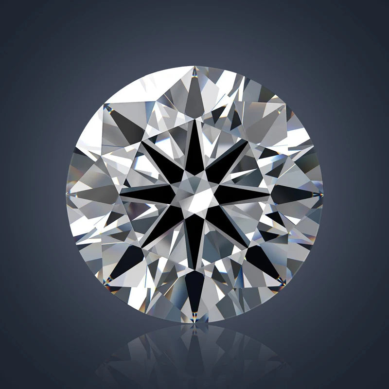 Moissanite Manufacturer Factory Price White D VVS1 Round Moissanite Loose Stone Loose Gemstone