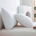 Pillows Queen Size Set of 2 Down Alternative Bed Pillows Back Side Sleeper Pillow for Neck and Shoulder Support Soft Fluffy