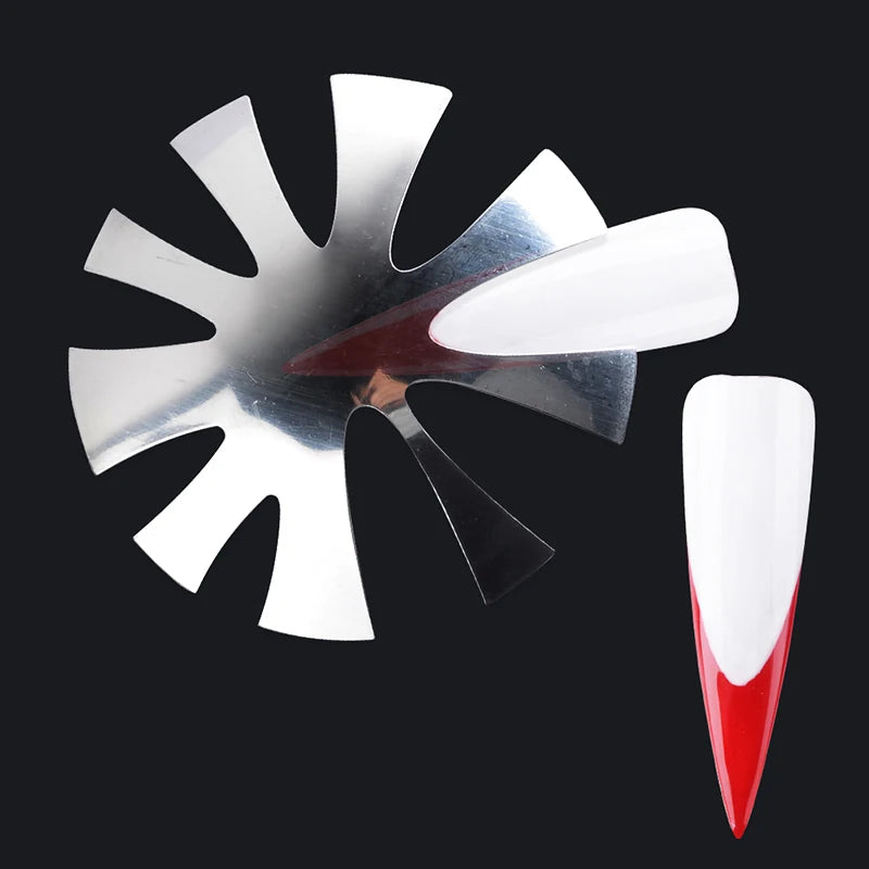 New Product Stainless Steel Nail Vline Cut Cutter Deep Easy French Nail Smile Cut