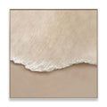 New Design 3D Relief Sea Wavetexture Painting Creative Living Room Modern Decoration Wall Art