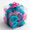 Square Plastic Boxes Clear PET Plastic Gift Boxes Pastry Boxes Wedding Favour Packaging Transparent Gift Boxes