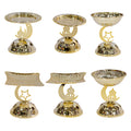 2023 Pafu Eid Mubarak Moroccan Original Design Ramadan Masjid Metal Mini Candle Holder Islamic Gift for Desktop Table Decoration