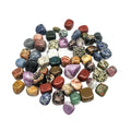 Cheap Price Healing Moss Agate Tumble Heading Rose Quartz Crystal Gemstone Polished Mix Crystal Tumble for Home Decoration