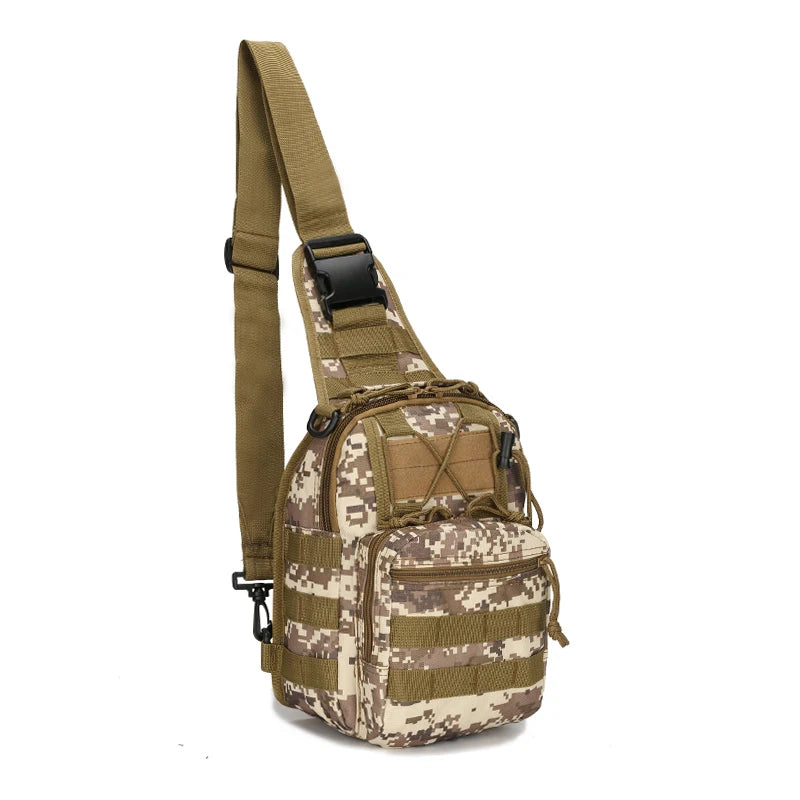 Outdoor Tactical Chest Bag Fashion Backpack Tribal Messenger Bag.