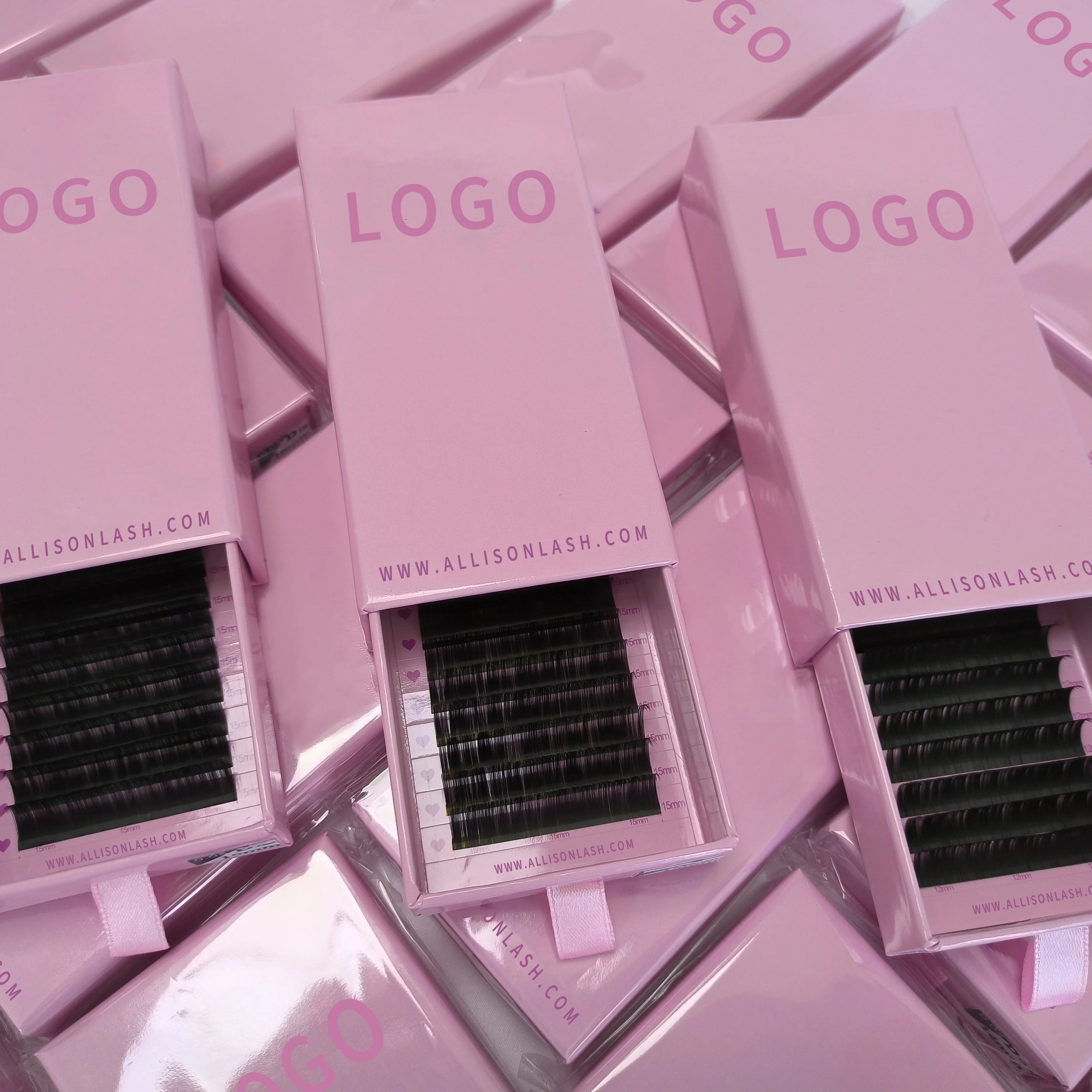 Lash Factory Wholesale Eyelash Extension Vendor Individual Eyelash Extension Professional Supplies of Eyelash Extension Trays