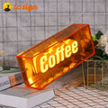 Wholesale  Personalized Led logo Facelit Luminous Characters Led Letters Acrylic Advertising Light Boxes Led Light Box Decor