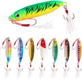Newbility  Artificial Fishing Lure 7g 10g 15g 18g 25g Saltwater Fishing Bait Luminous Metal Jig Bait