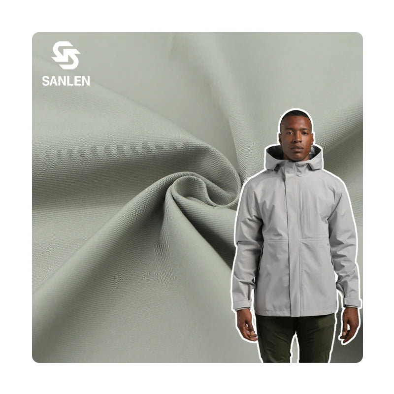 Functional Outdoor Clothing 150D Thick Stripes Oxford Woven 100% Polyester for Trousers Jacket
