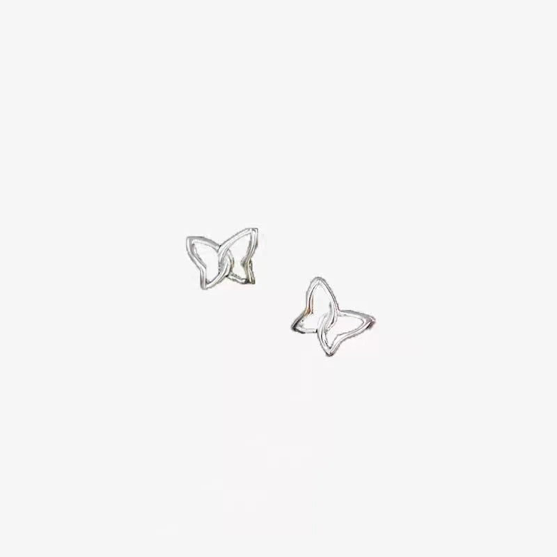 925 Sterling Silver New Arrivals Elegant Butterfly Shape Marquise Earring for Women