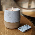 Nordic Style Home Decorative Cylinder Ceramic Wholesale Empty Candle Jars