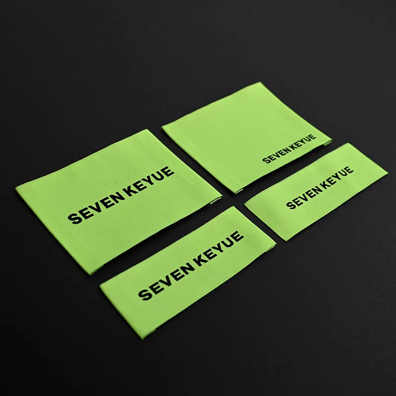 2023 New Garment T-shirt Label Sewing Tags Number Cotton Soft Clothing Label
