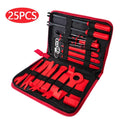 5/12/16/19/25pcs Car Interior Panel Repair Hardware Set Rivet for Buckle Removal Tool with Plastic Fastener Screw Rivet