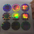 New Fashion 3d Hologram Stickers Anticounterfeiting Label 3d Label