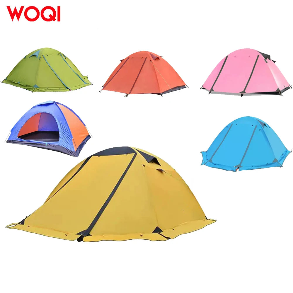 Woqi Wholesale Lightweight 4 Season Portable Waterproof 2 Person Camping Tent