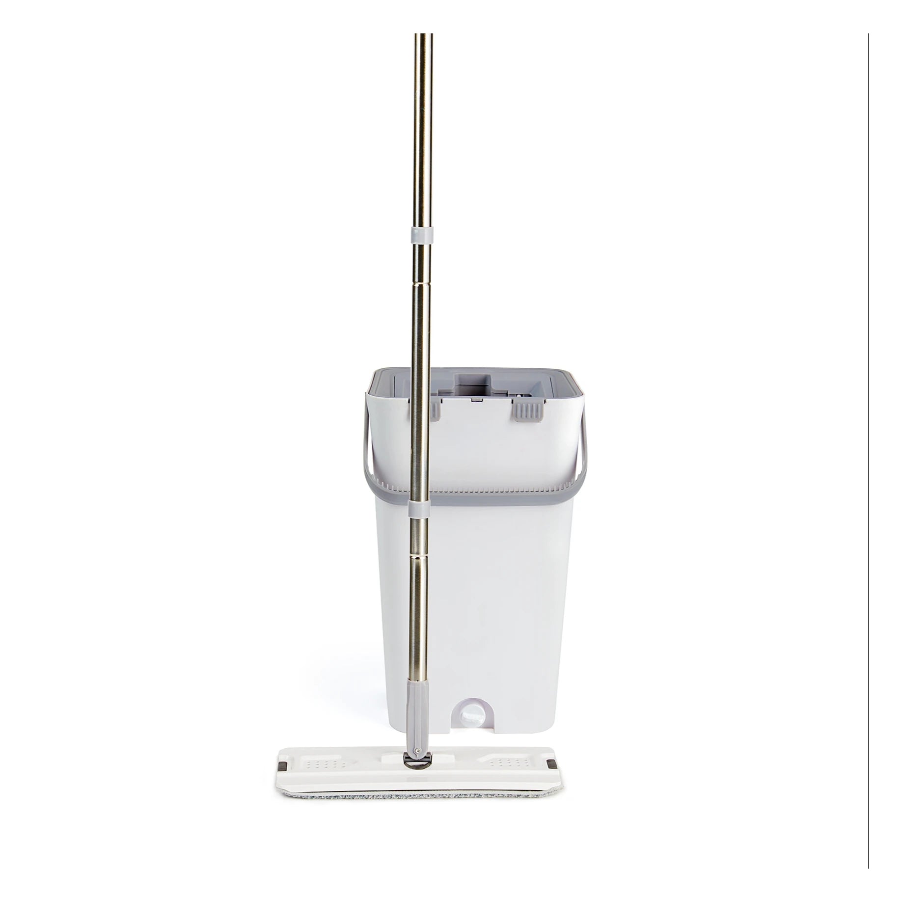360 Rotated Telescopic Hands-Free Steel Eco-Friendly Microfiber Four-Side Wringing Flat Squeeze Mop Bucket Set Home Floor